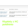Wypłaty z HC za wrzesień i październik