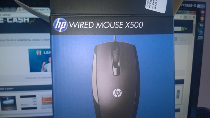 HP MOUSE X500