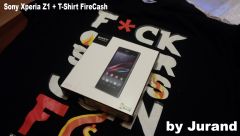 Sony Xperia Z1 + T-shirt FireCash