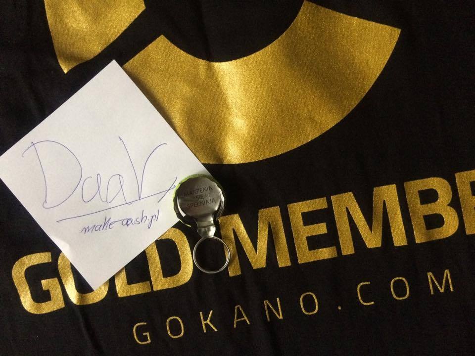 gokano.com Gold member Tshirt
