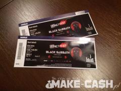 Bilety na koncert Black Sabbath \m/