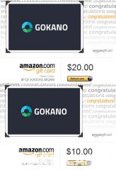 Gift Cardy Amazon.com od Gokano