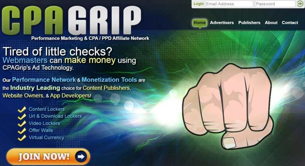 Więcej informacji o „CPAGrip - Opinie - wypróbuj jedną z najlepszych sieci CPA i PPD z mnóstwem narzędzi dla marketerów”