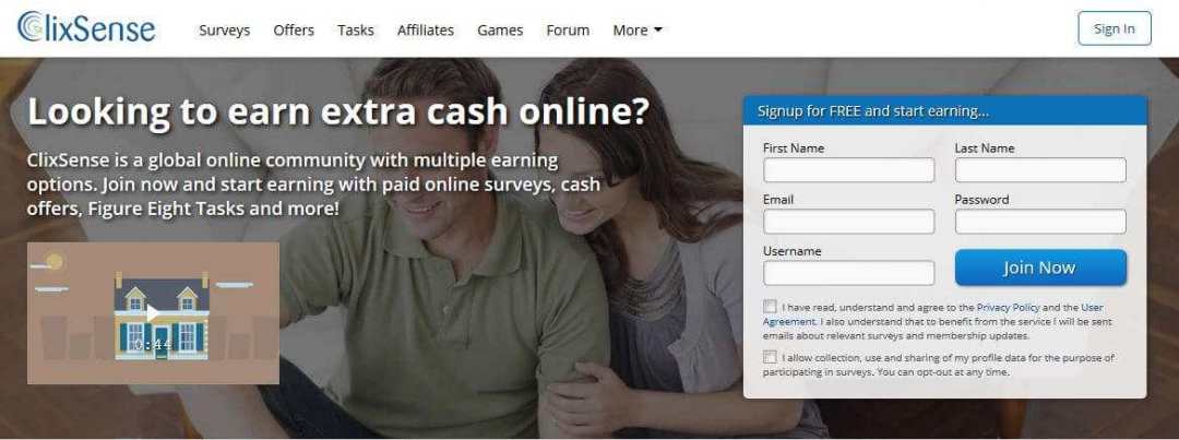 Clixsense (ySense) poradnik