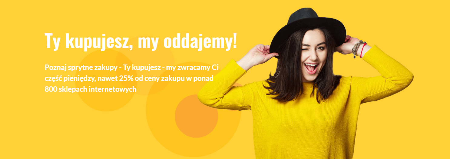 Więcej informacji o „PoZnajomosci.pl - Opinie  - Otrzymuj zwrot za zakupy w ponad 800 sklepach”