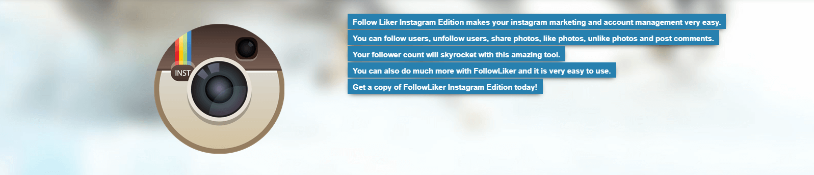 Więcej informacji o „FollowLiker - Opinie - Bot do Instagrama, Pinteresta, Twittera, Tumblr”