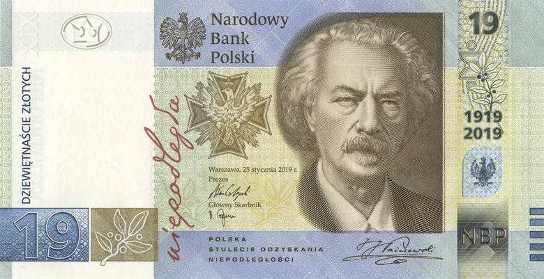NBP. Od 2 października będzie nowy polski banknot o nominale 19 złotych