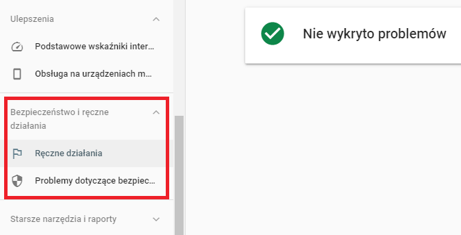 jak sprawdzić filtr ręczny od google