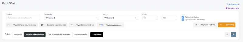 baza ofert - linkhouse