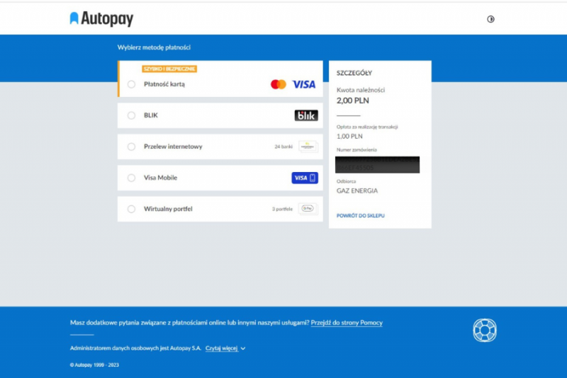 autopay - bramka płatności - screen - recenzja