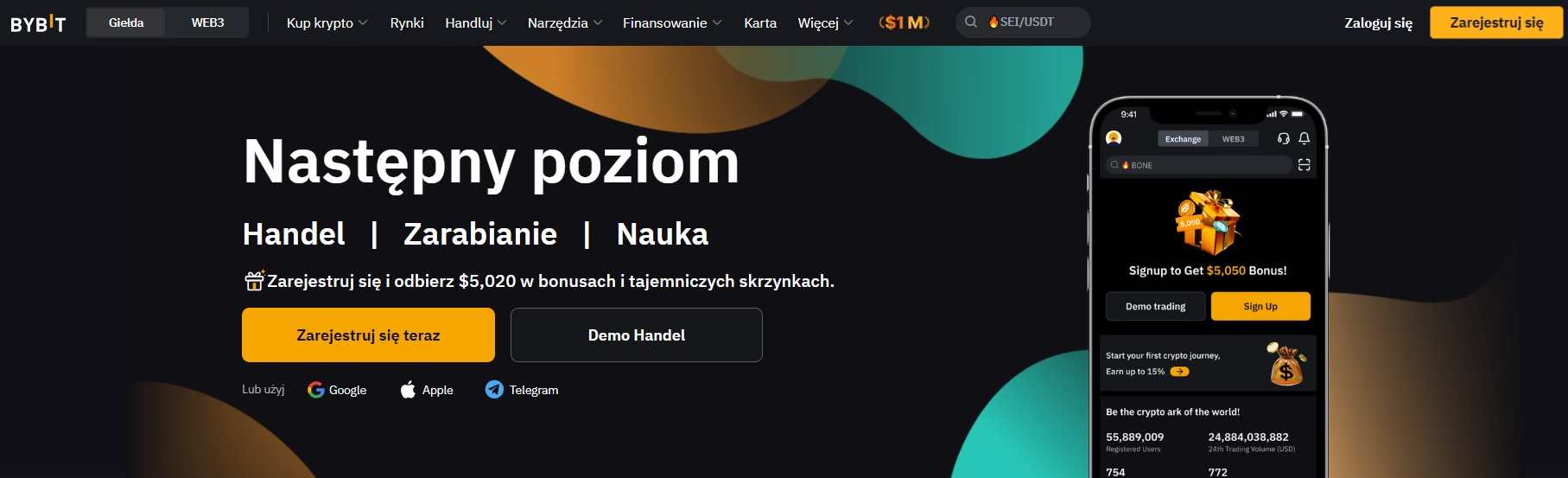 Więcej informacji o „ByBit - opinie i opis - giełda kryptowalut - wszystko co musisz wiedzieć”