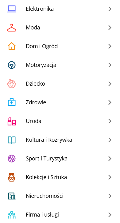 allegro lokalnie - kategorie - opinie