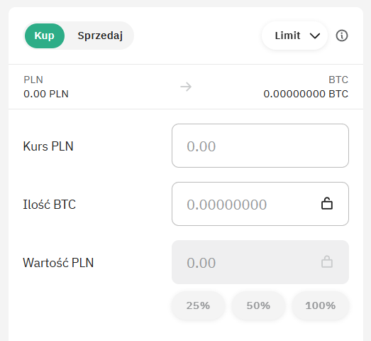 zondacrypto - aplikacja mobilna