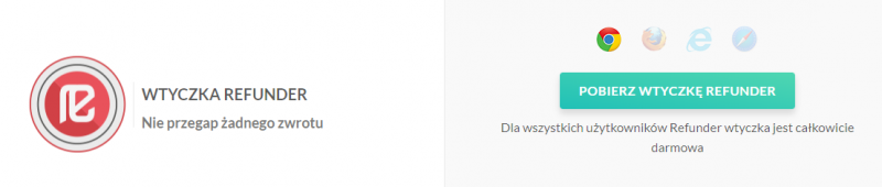 wtyczka refunder do przeglądarki - jak działa