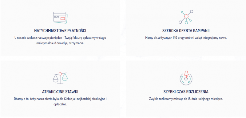 aff44 - stawki, płatności, czas rozliczenia, kampanie afiliacyjne