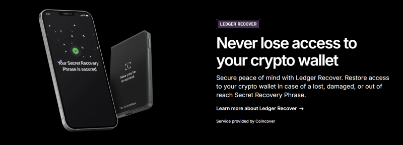 Ledger nano - recovery phrase