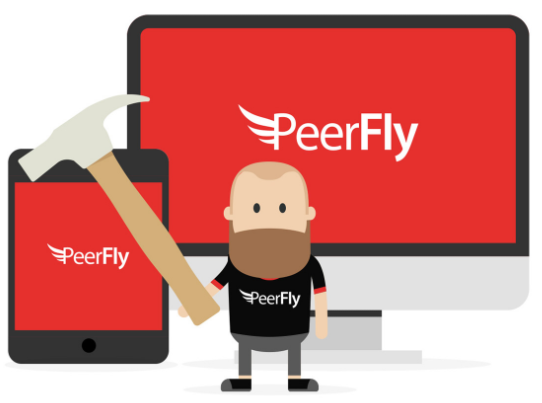 peerfly - logo