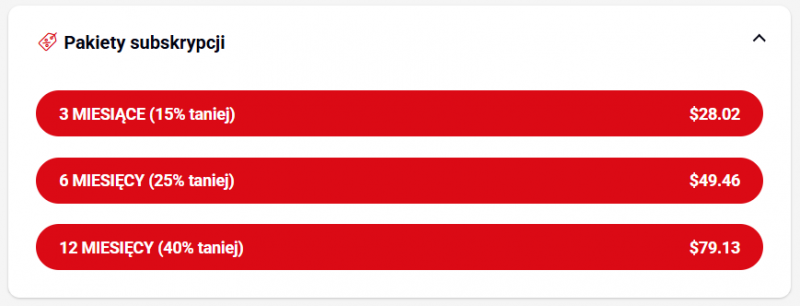 loyalfans - pakiety subskrypcji - opinie