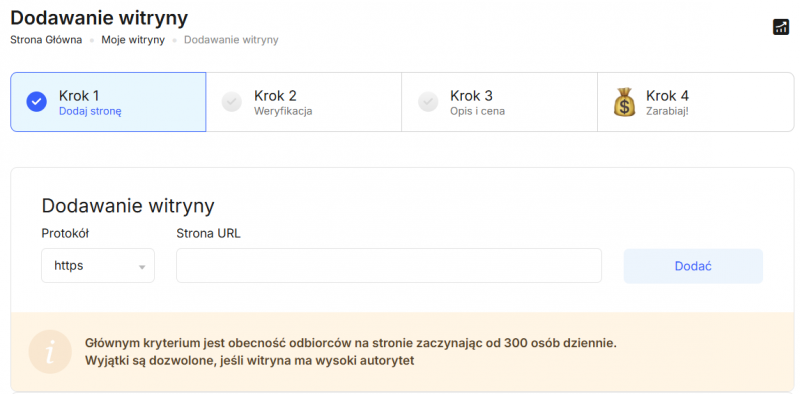 dodawanie strony w collaborator.pl - opinie