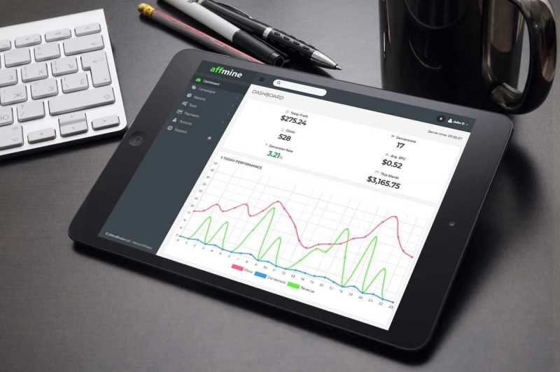 affmine - sieć afiliacyjna - panel