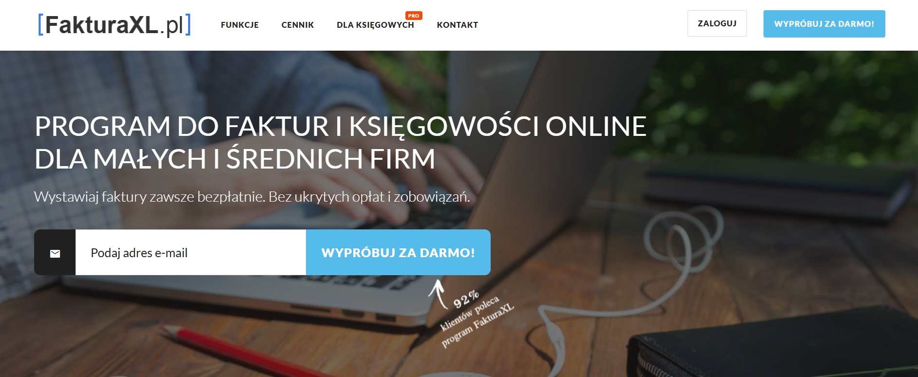 Więcej informacji o „FakturaXL.pl - opis i opinie - narzędzie do wystawiania faktur i zarządzania działalnością”