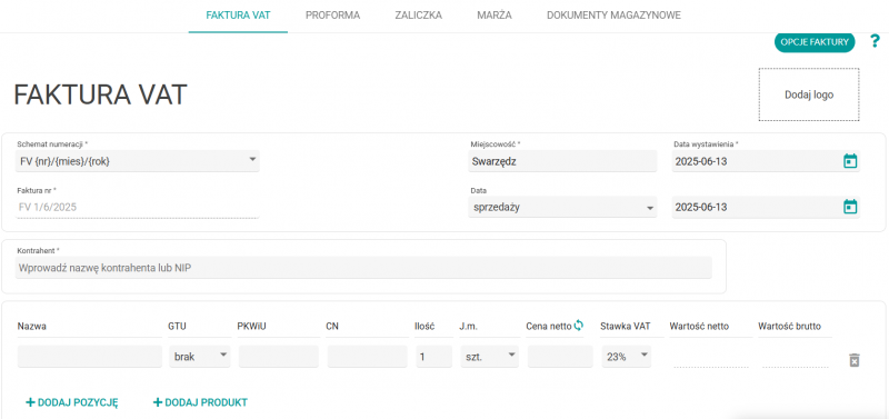 faktura.pl - przykładowa faktura - opinie