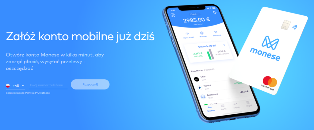 Więcej informacji o „Monese - opis i opinie - brytyjski fintech oferujący alternatywę dla kont bankowych”