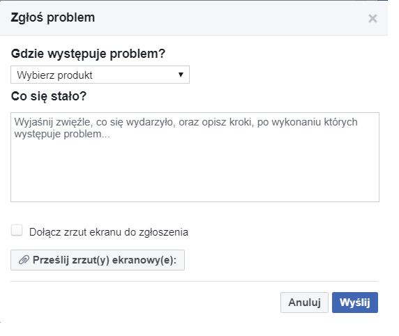 kontakt z metą - jak się skontaktować?