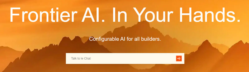 mistral le chat - asystent AI