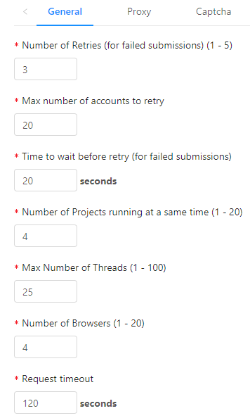 rankerx - ustawienia general
