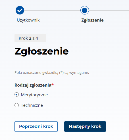 ksef - rodzaj zgłoszenia