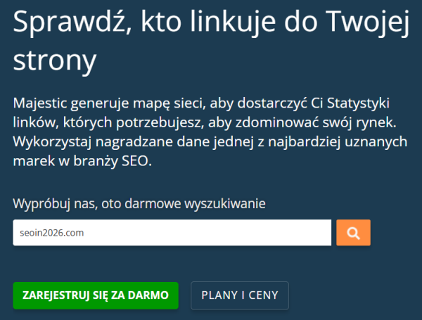 Majestic.com - opinia