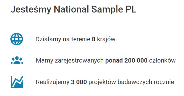 national sample - statystyki