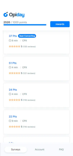 opiday - opinia o zarabianiu na ankietach