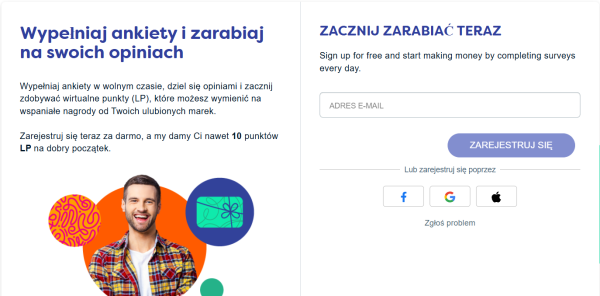 lifepoints - rejestracja