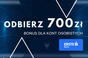 Erste - konto firmowe - promocja do 4500zł