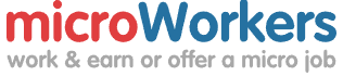 microworkers.com - logo - płatne zadania